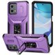 thumbnail image 1 of Funda para GANGXUN Motorola Moto G 2023 5G - Soporte metálico, Función magnética, Morado, 1 of 5