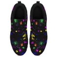 thumbnail image 2 of Paint Splatters Shoes for Men Women Running Sneakers Breathable Casual Sport Tennis Shoes Black Size 4.5, 2 of 5