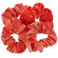 thumbnail image 1 of 4 Pcs Chouchous Élastiques pour Cheveux, Attaches Fluorescentes pour Femmes Filles, 1 of 8