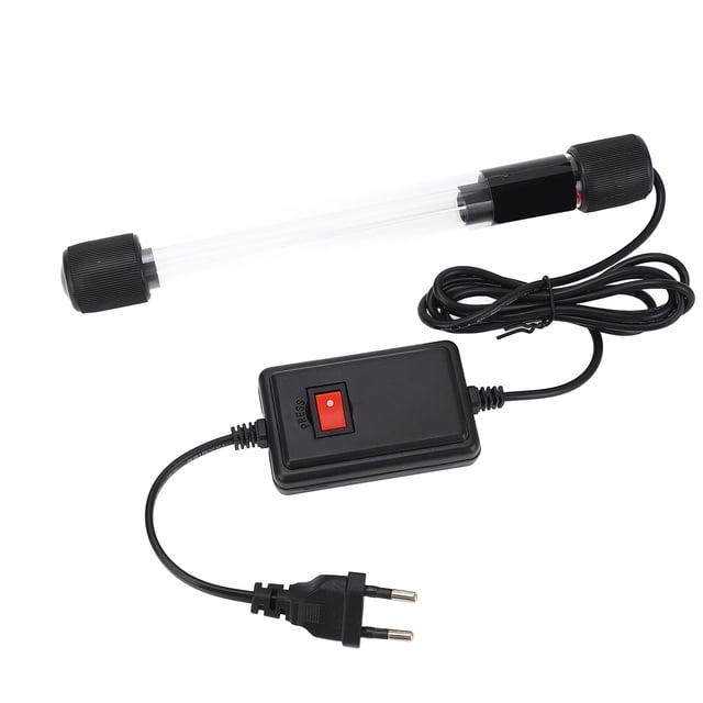 Aquarium UV Light, Lámpara de Pescado Multifuncional UV Resistente Brillo Estable Eu Enchufe 220V Para Pisos