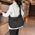 thumbnail image 3 of Bolso de nube plisado, moderno, para hombro, portátil, para hacer bolas de masa hervida, con capacidad para las axilas de algodón para mujer, 3 of 4
