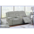 thumbnail image 6 of Contemporary 3pc Fur-Like Corduroy Motion Sofa Set - Sofa, Loveseat with Console & Recliner Chair for Living Room, 6 of 22