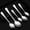 Silver, variant on Clearance Tableware under $5,Stainless Spoon Household Spoon Dining Spoon Long Handle Stirring Coffee Spoon Dessert Spoon Western Tableware