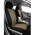 thumbnail image 2 of CalTrend Front Sport Buckets NeoPrene Seat Covers for 2015-2017 Chrysler 200 - CR170-06PP Beige Insert with Black Trim, 2 of 3