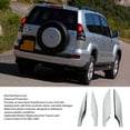 thumbnail image 3 of Black Roof Rail Rack Cover, Shell Cap for  Land Cruiser Prado FJ120 2002-2009, With a Sleek Look, End Protection Cover, 3 of 7
