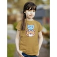 thumbnail image 2 of Cute Cat And Tiger Stack T-Shirt Juniors -Image by Shutterstock,  x-Small, 2 of 4