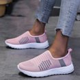 thumbnail image 5 of asdoklhq Womens Casual Shoes, Ladies Stretch Cloth Large Size Women's Casual Sports Weaving Shoes, 5 of 9