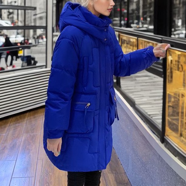 Knee length shop winter jacket