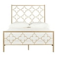 thumbnail image 2 of Safavieh Morris Geometric Glam Lattice Metal Headboard, 2 of 8
