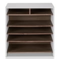 thumbnail image 5 of Furniture of America Brianne 6-Shelf Shoe Rack, Brown, 5 of 8