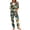 Q, variant on Women Christmas Pajama Set Print Crew Neck Long Sleeve Top with Long Pants Holiday Loungewear Sleepwear
