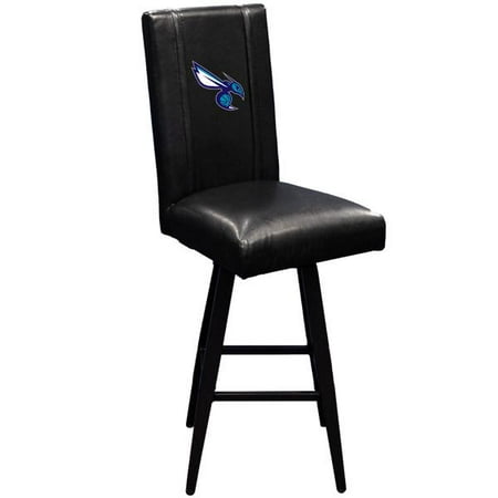 Charlotte Swivel - Charlotte Hornets NBA Bar Stool Swivel 2000 with Secondary Logo Panel