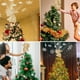 thumbnail image 4 of LED Navidad Iluminado Árbol Luz Interior Topper Rotación Lámpara Decoración Casa Rústica Accesorios Hogar Los EE. UU. Enchufe Oro Inevent HA010111-01B, 4 of 6