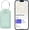 Light Green, variant on Luggage Tags, Works with Apple Find My, Leather Luggage Tag for Suitcases, Travel Tags, Bag Tag, Suitcase Tag with Privacy Flap, Anti-Lost Smart Luggage Tracker, Travel Essentials