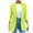 Yellow, variant on Lindreshi Winter Coats for Women Plus Size Clearance Womens Ladies Solid Turn Down Collar Jacket Long Sleeve Coat Outerwear