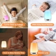 thumbnail image 2 of Luz Nocturna One Fire Rgb 48 Colores Regulable y Táctil Recargable Inteligente Portátil para Niños, 2 of 7