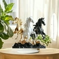 thumbnail image 4 of kkbbma under $5 Acrylic Horse Decoration, Acrylic Horse Figurine Desk Decor,Multifunctional Stand Base Decoration for Living Room Office,Tabletop Decoration for Home Gift, 4 of 6