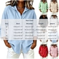 thumbnail image 3 of Neewe Womens V Neck 3/4 Sleeve Button Down Plain Shirts Comfy Hooded Shacket Hoodie Blouse 2026, 3 of 6