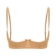thumbnail image 3 of Lencería de mujer Sujetador push up con tirantes finos Sujetador de satén de media copa con aros Pezones expuestos Pecho abierto Bralette Ropa interior, 3 of 5