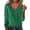 Green -AI09, variant on Dwellite Sweaters for Women V Neck Long Sleeve Plain Knit Lounge Warm Sweater Fall Winter Pullover Causal Tops Red 2XL