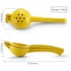 thumbnail image 2 of Exprimidor manual de cítricos, exprimidor de limón, exprimidor de frutas, prensa de lima, metal, exprimidor de mano profesional, herramienta de cocina (amarillo) JFHHH pequeña, 2 of 5
