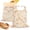 Brown, variant on 2 Pack Beeswax Bread Bags for Sourdough Homemade Bread, 3L Capacity Reusable Beeswax Bread Storage Bag, Easy to Clean, Keep Fresh (17x12 inch)