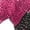 Hot Pink, variant on Women 2 Piece Lyrical Dance Outfit Long Sleeve Sequin Crop Top Sheer Chiffon Pants Ballroom Dancewear Gold L