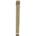 thumbnail image 2 of Ekena Millwork 4"W x 32"D x 44"H Traditional Slat Rough Sawn Bracket, Douglas Fir, 2 of 4