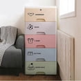 thumbnail image 3 of 4 Set of Clothes Stickers Home Decor Wardrobe Sticker Decal Bedroom Art Sticker,Each Set Has 7 Pieces, 3 of 5