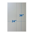 thumbnail image 4 of 36" x 48" White Foam Project Board Pack of 3, 4 of 5