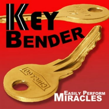 MilesMagic Magician Key Bender Miracle Gimmick Metal Bending Real Mentalism Magic Trick