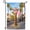 B, variant on XaaKee Yard Flags, Vintage West Coast Cool Humorous Mural Pattern Yard Flag, Double-sided High-Quality White Linen Small Garden Flags, Outdoor Display, 12x18Inch