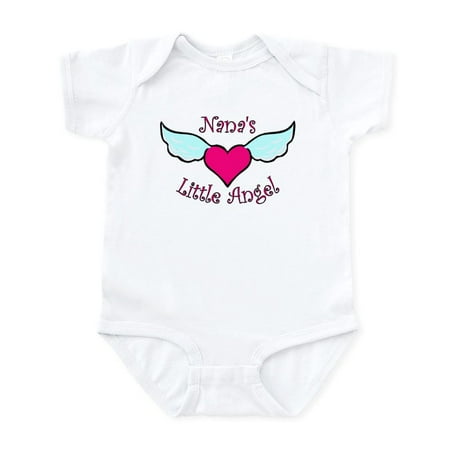 

CafePress - Nana s Little Angel Infant Bodysuit - Baby Light Bodysuit Size Newborn - 24 Months