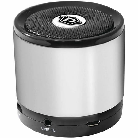 Pyle Home PBS2SL Bluetooth Mini Speaker, Silver Pyle Home PBS2SL Bluetooth Mini Speaker, Silver