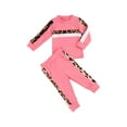 thumbnail image 4 of Bagilaanoe 2pcs Toddler Baby Girl Long Pants Set Leopard Print Long Sleeve T-Shirt Tops + Trousers 1T 2T 3T 4T 5T 6T Kids Casual Outfits, 4 of 9
