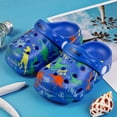 thumbnail image 6 of YUKTOPA Kids Boys Girls Cute Cartoon Clogs Shoes Lightweight Non Slip Garden Shoes Water Shower Beach Pool Slides Sandals, 6 of 6