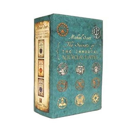 Pre-Owned The Secrets of the Immortal Nicholas Flamel Boxed Set (3-Book) (Paperback) by Michael Scott