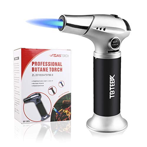 TBTEEK Butane Torch, Kitchen Torch Cooking Torch with Safety Lock