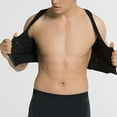 thumbnail image 1 of Men Control Chest Shapers Bra Posture Vest Posture Corrector Corrector Back Support Compression Vest, 1 of 9
