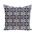 thumbnail image 2 of Simply Daisy 16" x 16" Greek Isles Geometric Print Pillow, 2 of 2