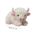 thumbnail image 2 of Adorable Cow Plush Toy Soft Stuffed Animal Pillow for Toddlers, Farm Animal Plushie Doll for Birthday Gifts, 12-Inch, 2 of 4