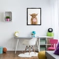 thumbnail image 2 of Stupell Industries Highland Cattle Bubblegum Animals & Insects Painting Black Floater Framed Art Print Wall Art, 25 x 31, 2 of 9
