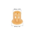 thumbnail image 2 of Uxcell 32Pcs Tapones de Agujero de Plástico, Tapones de Agujero de Tipo Flush para Muebles de Armario de Agujero de Bloqueo de 5 mm Naranja, 2 of 6