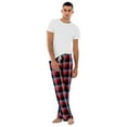 thumbnail image 2 of Skinnifit Mens Tartan Lounge Pants, 2 of 3