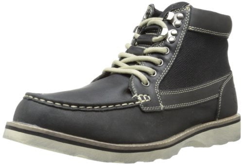 Stacy Men's Midland Fashion Lace Up Casual Boots, Black - Walmart.com