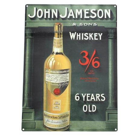 Jameson Whiskey Metal Bar Sign (Jameson Whisky Best Price)