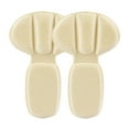 thumbnail image 6 of yuksok 2 in 1 Heel Cushion Pads Anti Slip Oversized Shoes Shoe Pad Shoe Grips Liner Beige Petals, 6 of 9