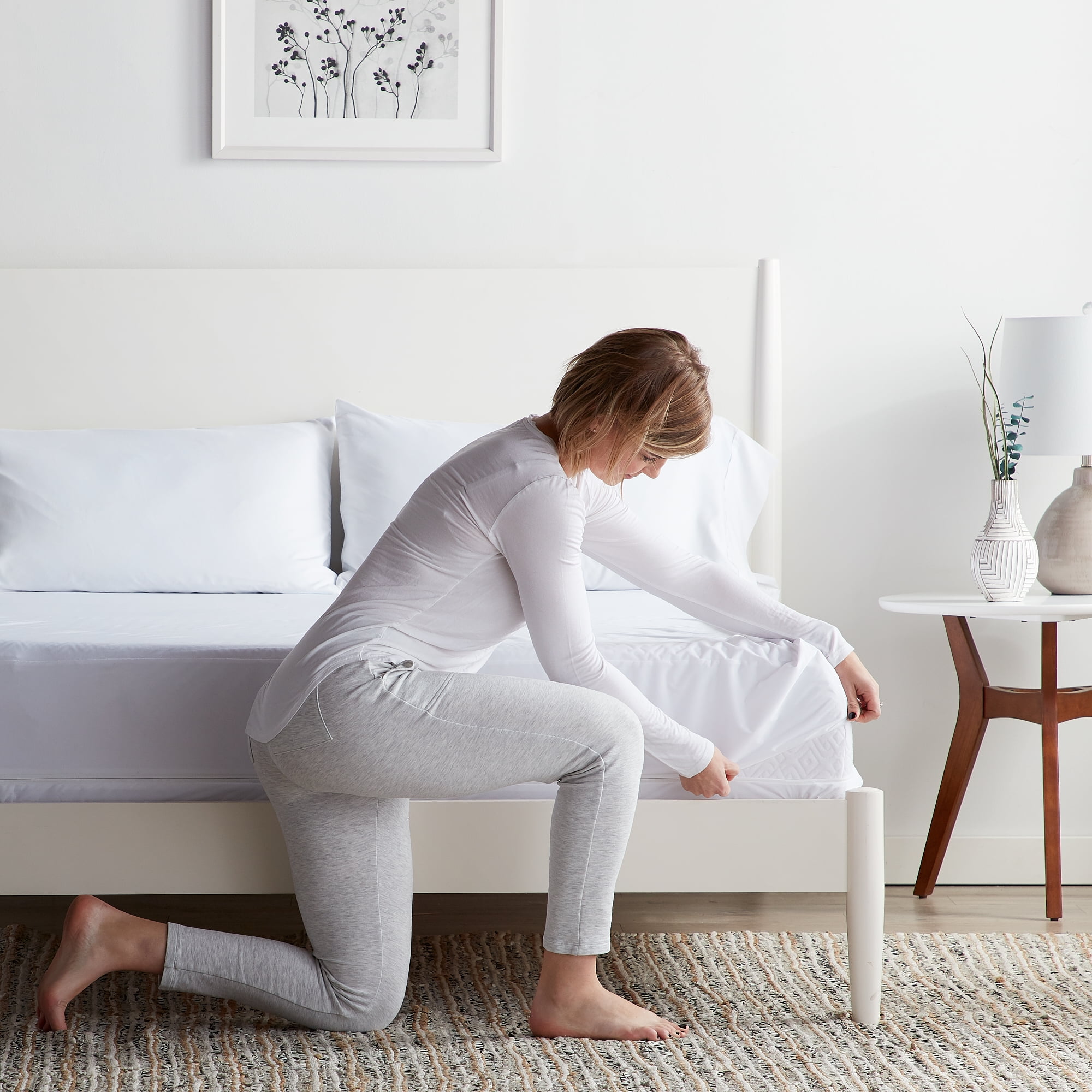 Lucid Zippered Mattress Encasement Bed Bug and Waterproof Protector