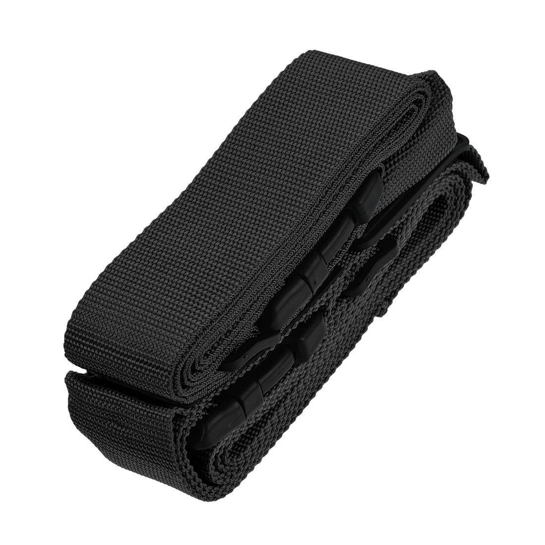 Luggage Strap Suitcase Belt with 2 Buckles, 2Mx5cm Cross Adjustable PP