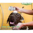 thumbnail image 2 of Cepillo de masaje, dispensador de jabón y champú para perros y gatos compatible con el aseo diario> enjuaga el abrigo mientras se quita la pelusa y el cabello Afortunado Sencillez, 2 of 5
